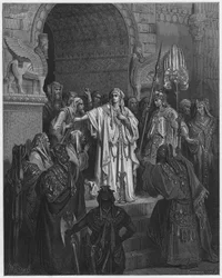 The Queen Vashti Refusing to Obey the Command of Ahasuerus